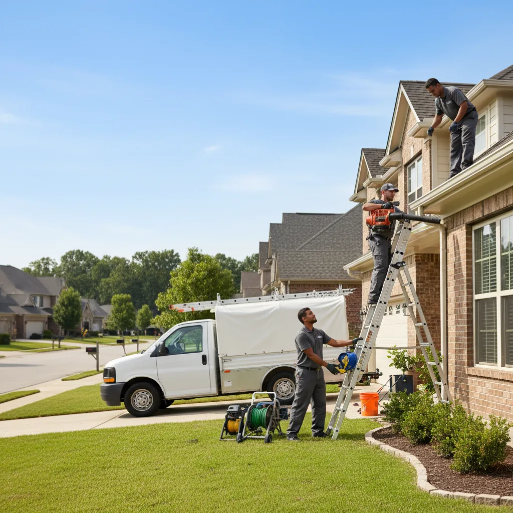 Home Gutter Service in Coahoma, TX near me